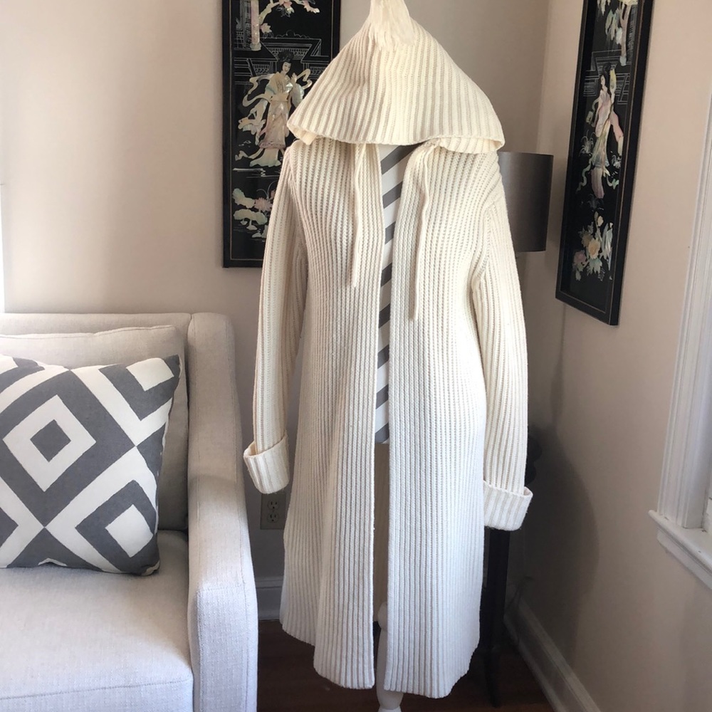 GAP Hooded Duster Sweater